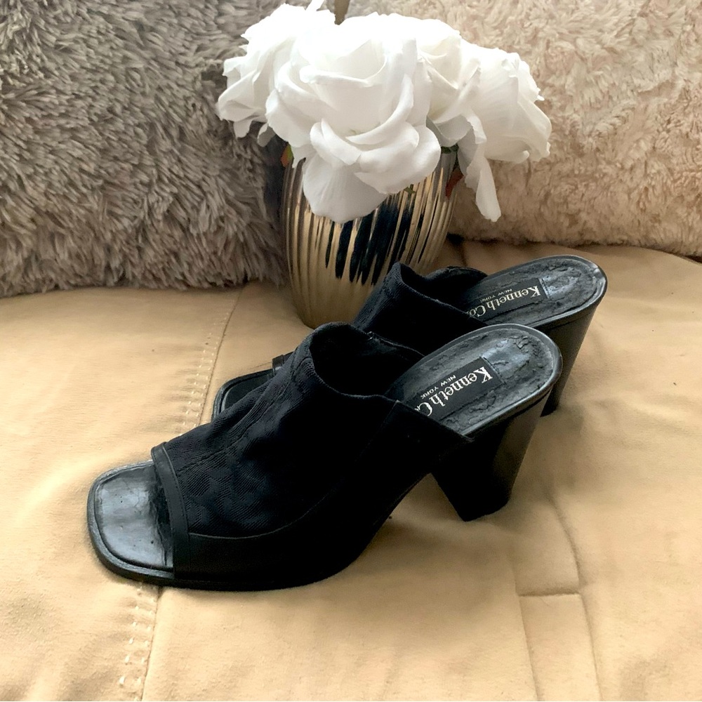Kenneth Cole slide on heels